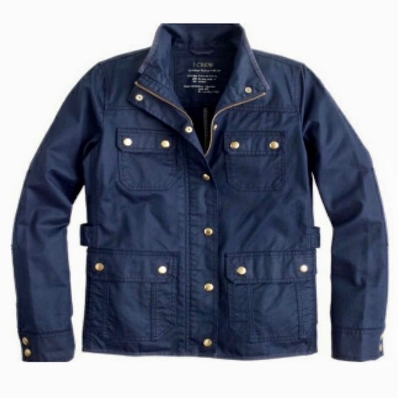 J CREW Boyfriend Field Jacket | Rain Jacket - Picture 3 of 6